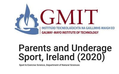 Research Study: Parents and Underage Sport (2020)