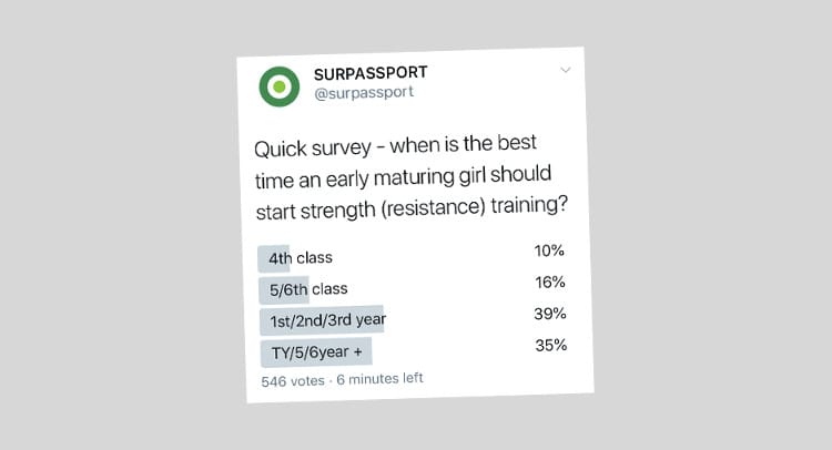 When to start Strength Training for Girls ?